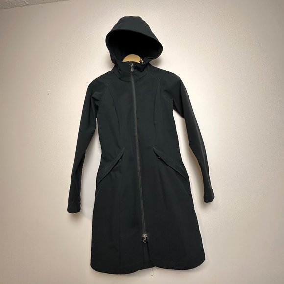COLUMBIA WOMEN'S BLACK LONG LINE JACKET COAT - Picture 1 of 13